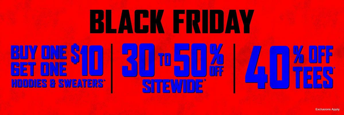 Black Friday sale