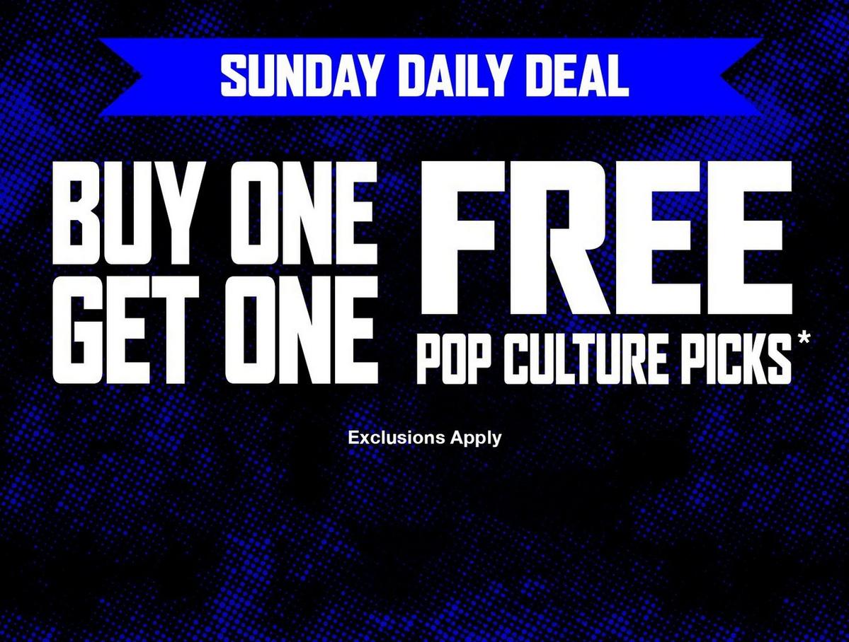 BOGO Free Pop Culture Picks