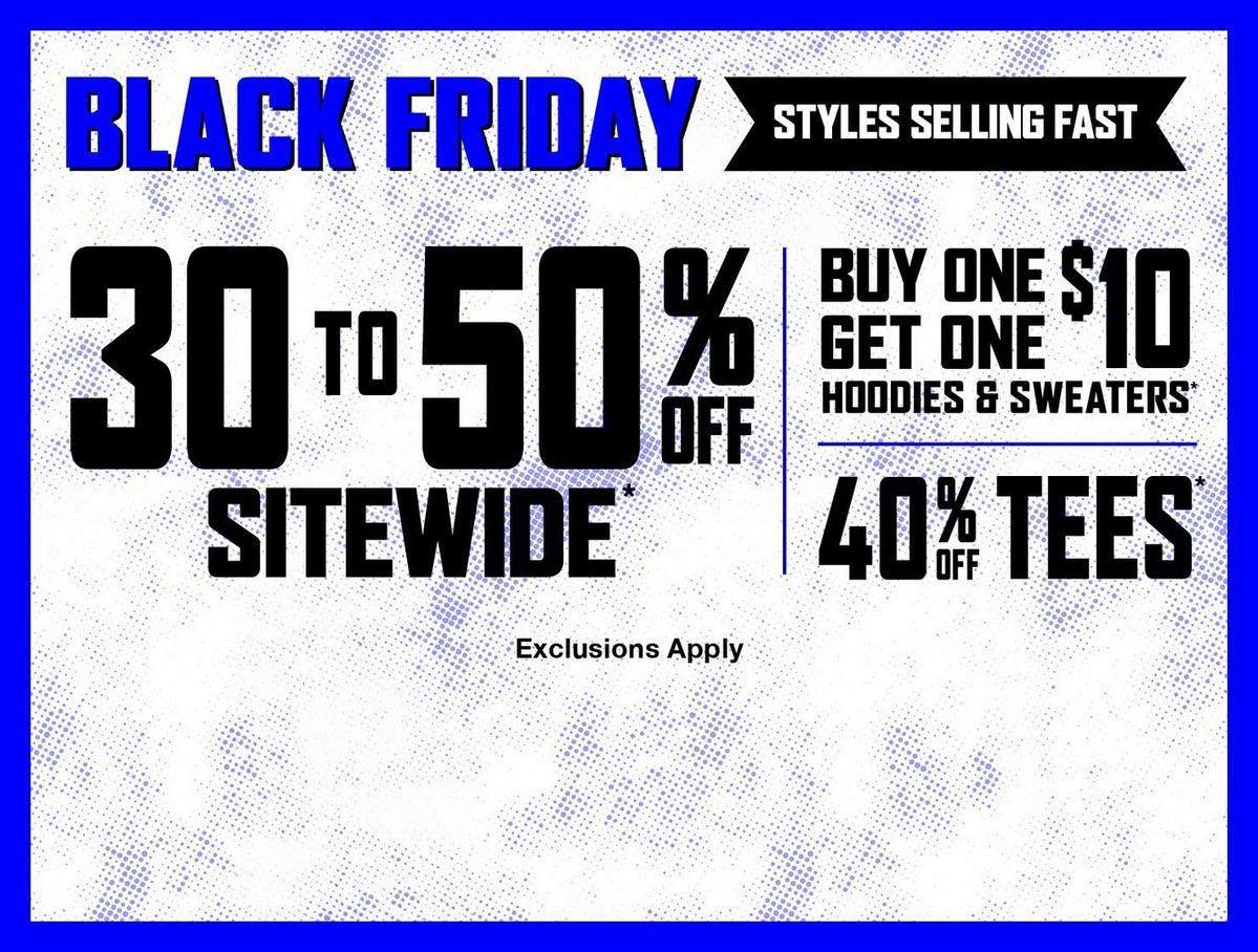 Black Friday sale