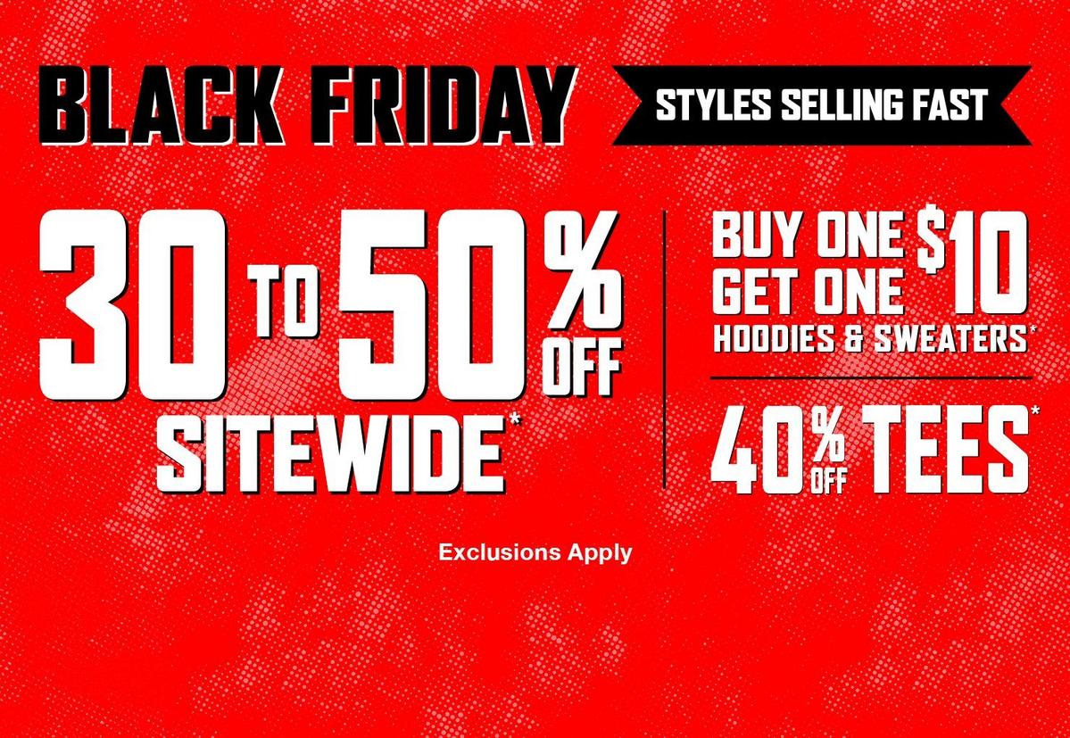 Black Friday sale