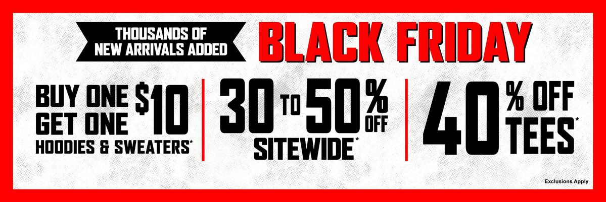 Black Friday sale