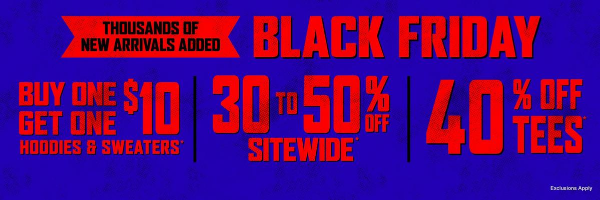 Black Friday sale