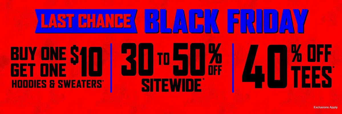 Black Friday sale