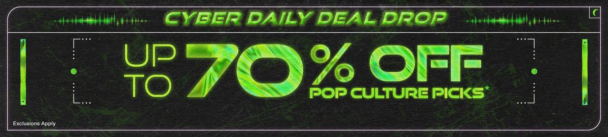 Up To 70% Off Pop Culture