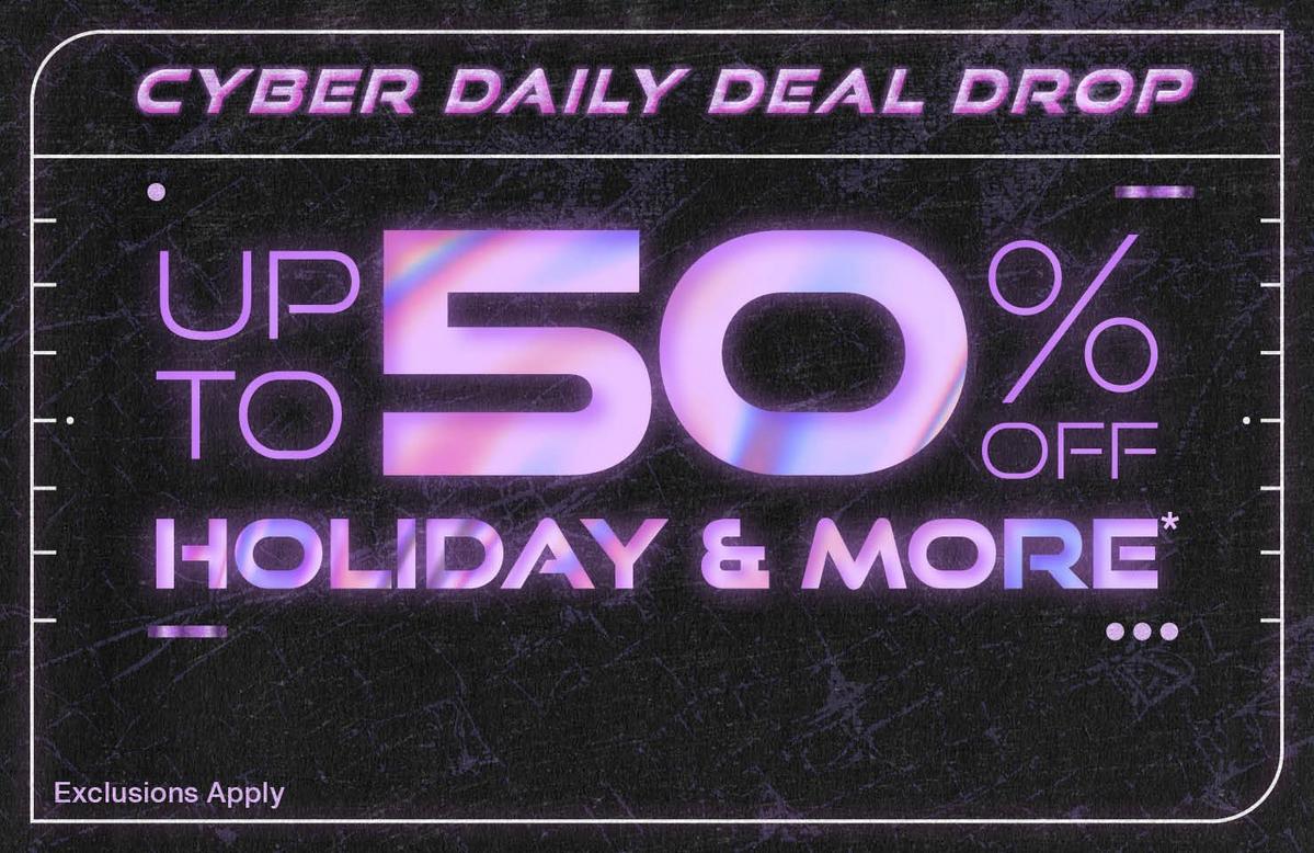 Up To 50% Off Holiday & More