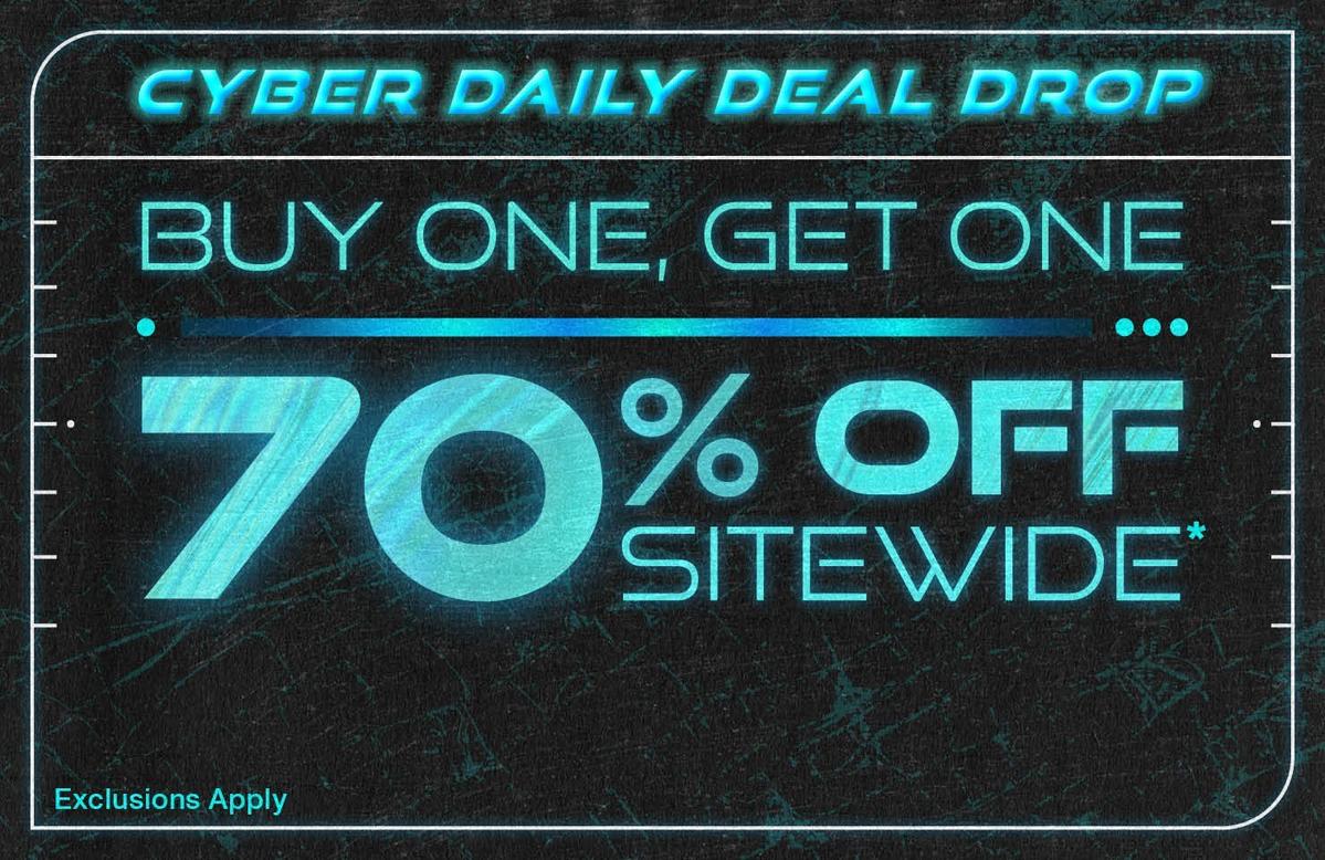 BOGO 70% Off 