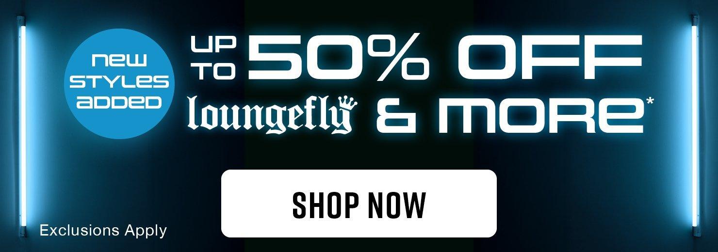 Up to 50% Off Loungefly & More promo