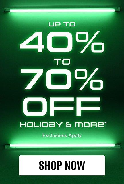 Shop Holiday & More