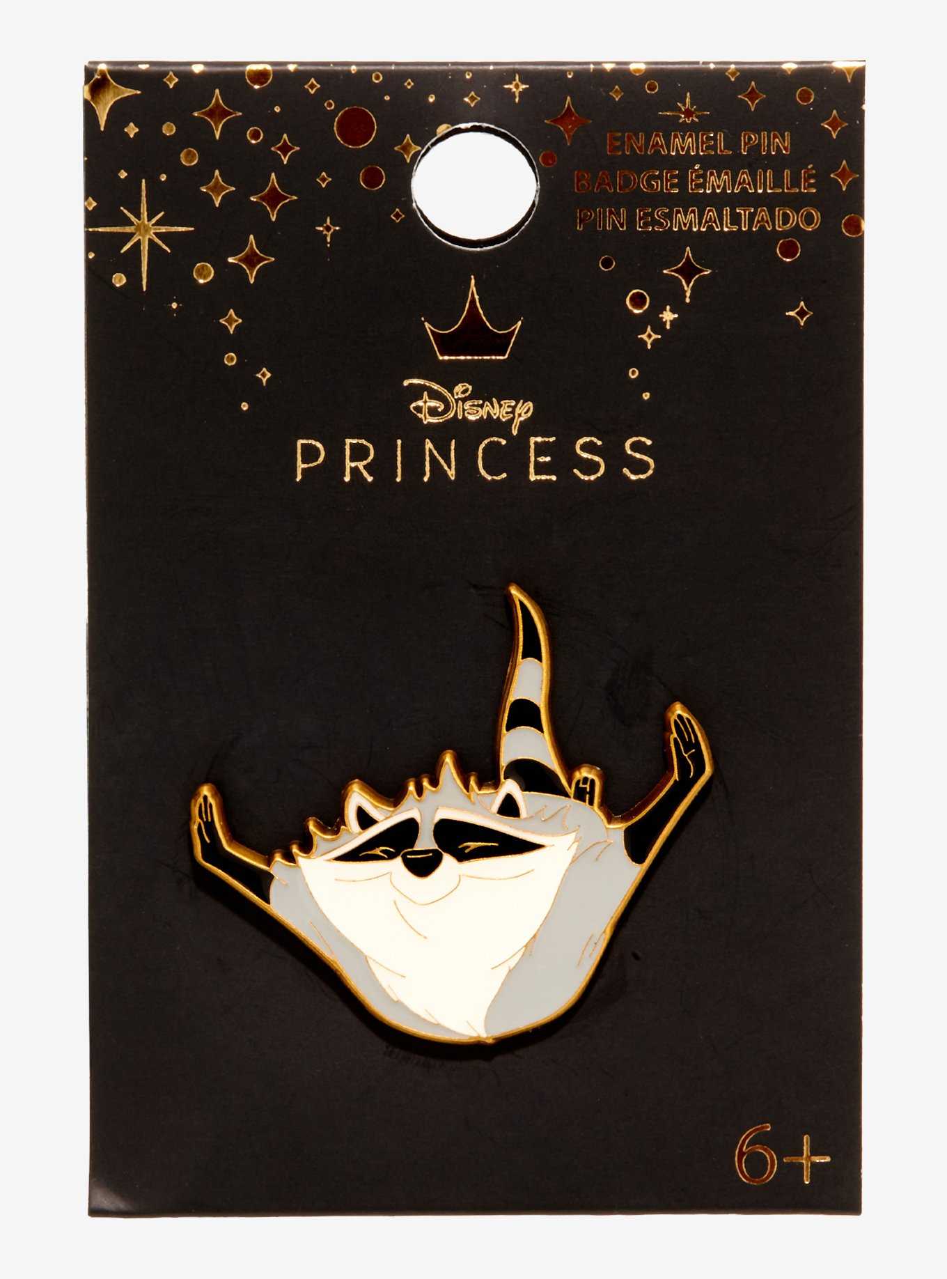 Loungefly Disney Pocahontas Meeko Falling Enamel Pin, , hi-res