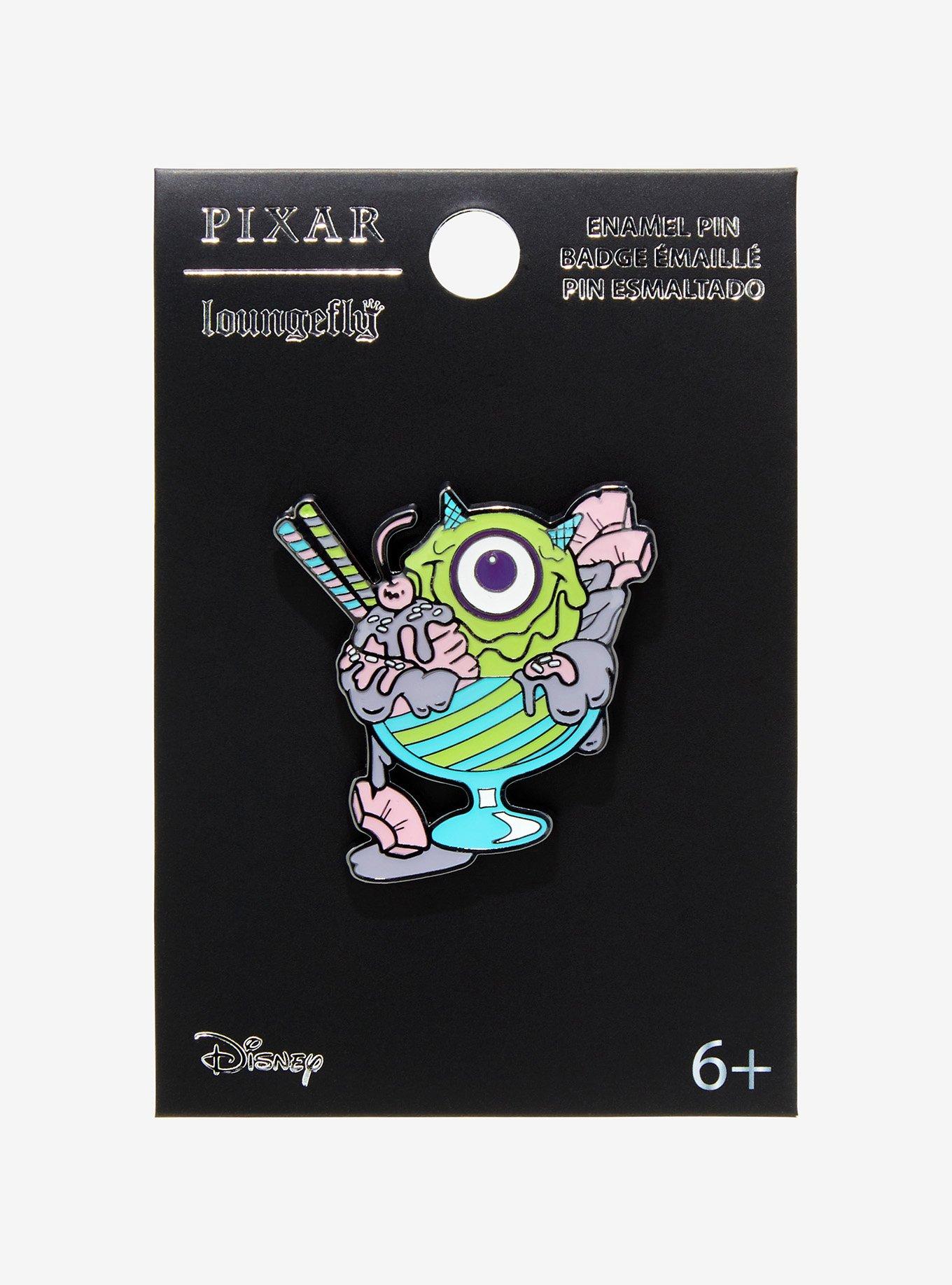 Loungefly Disney Pixar Monsters, Inc. Mike Sundae Enamel Pin, , alternate