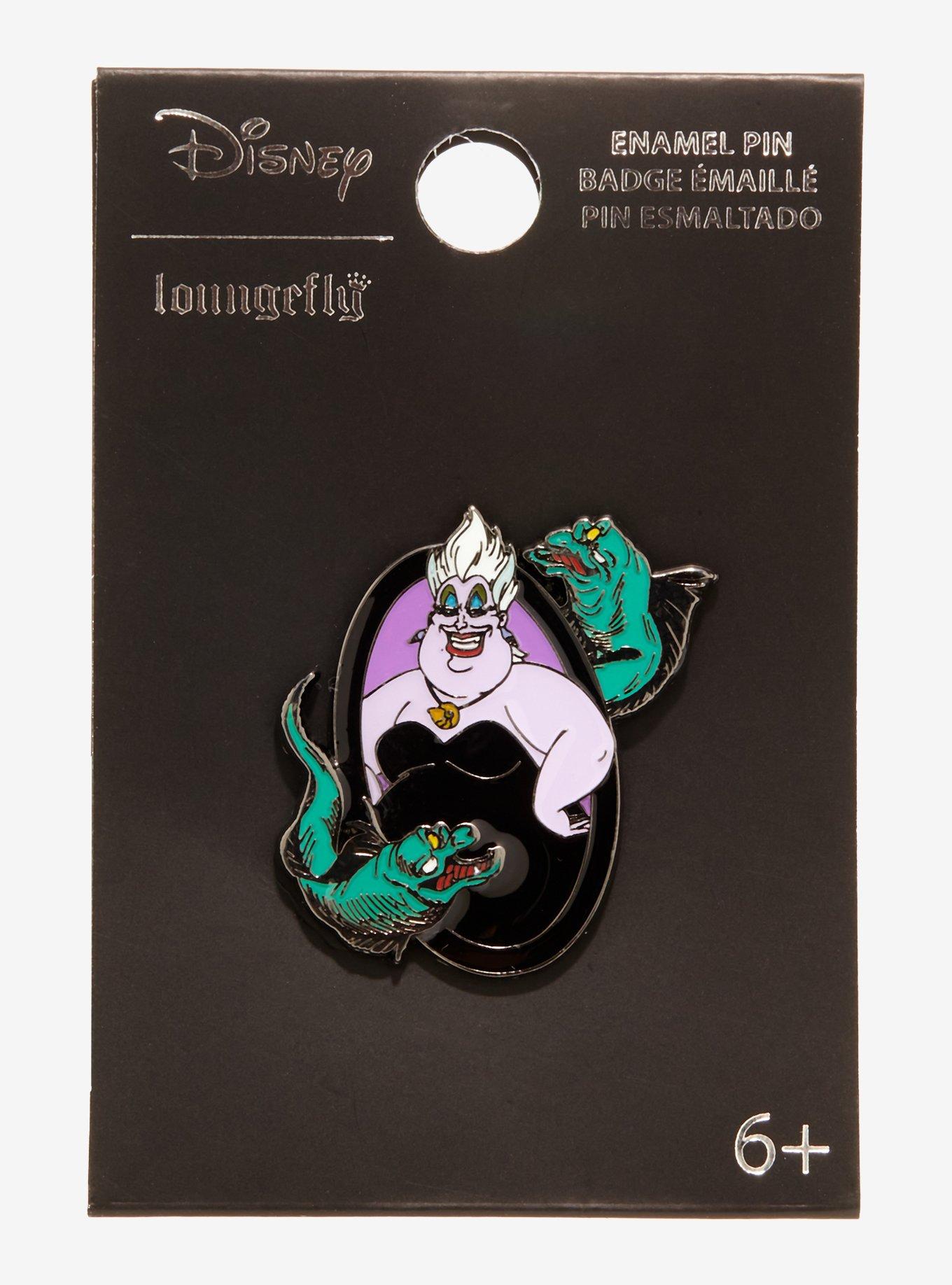 Loungefly Disney The Little Mermaid Ursula Enamel Pin, , alternate