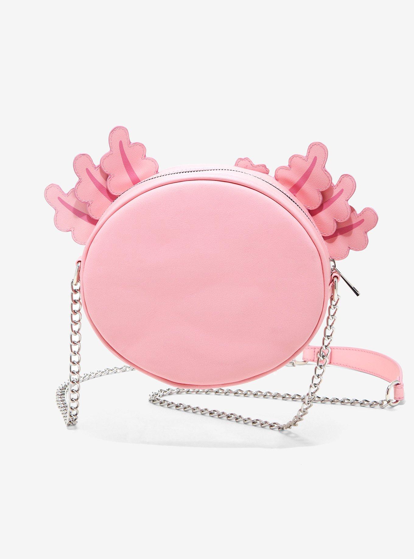 Pink Axolotl Sakura Crossbody Bag, , alternate