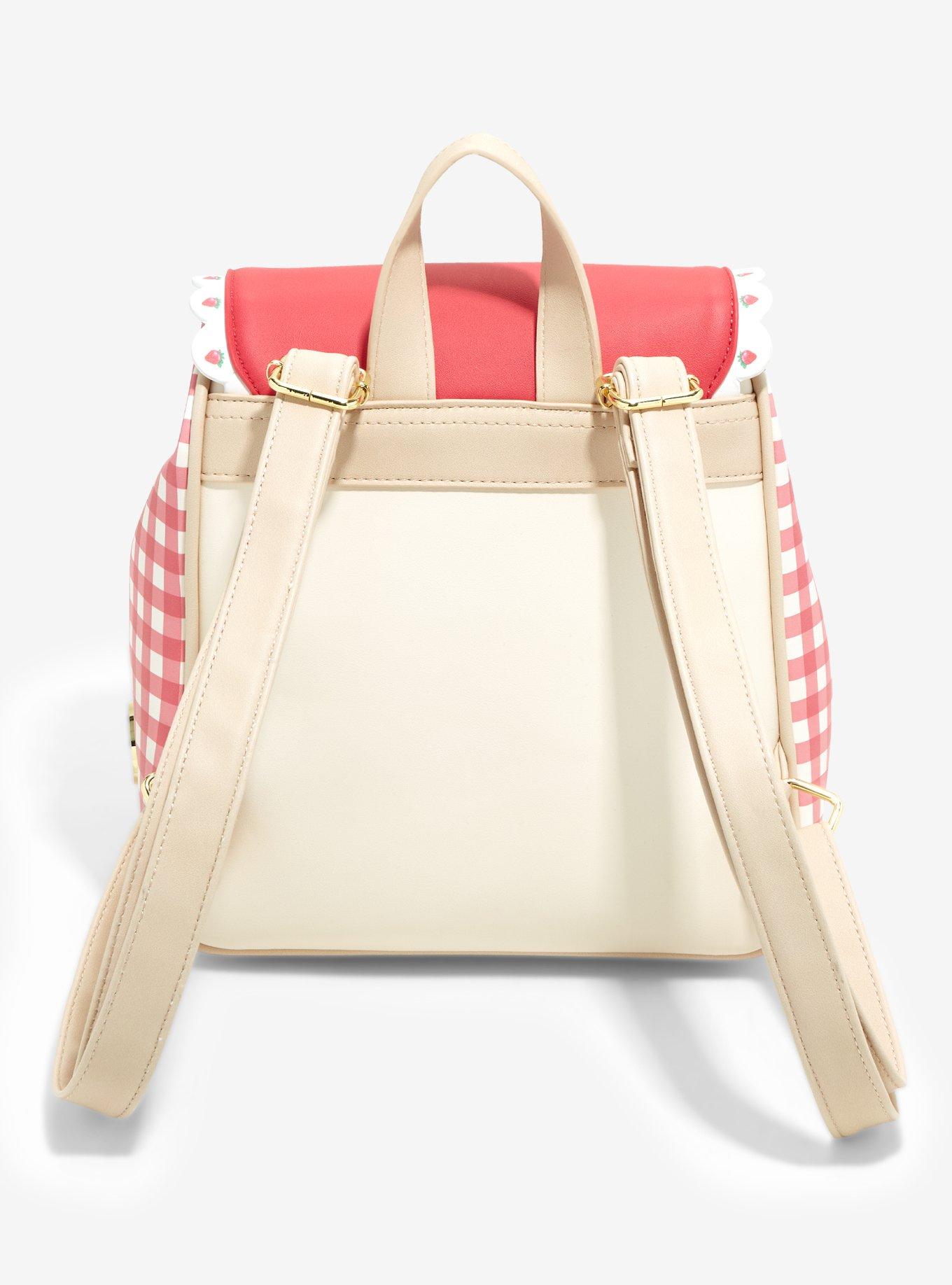 Strawberry Shortcake Gingham Mini Backpack, , alternate