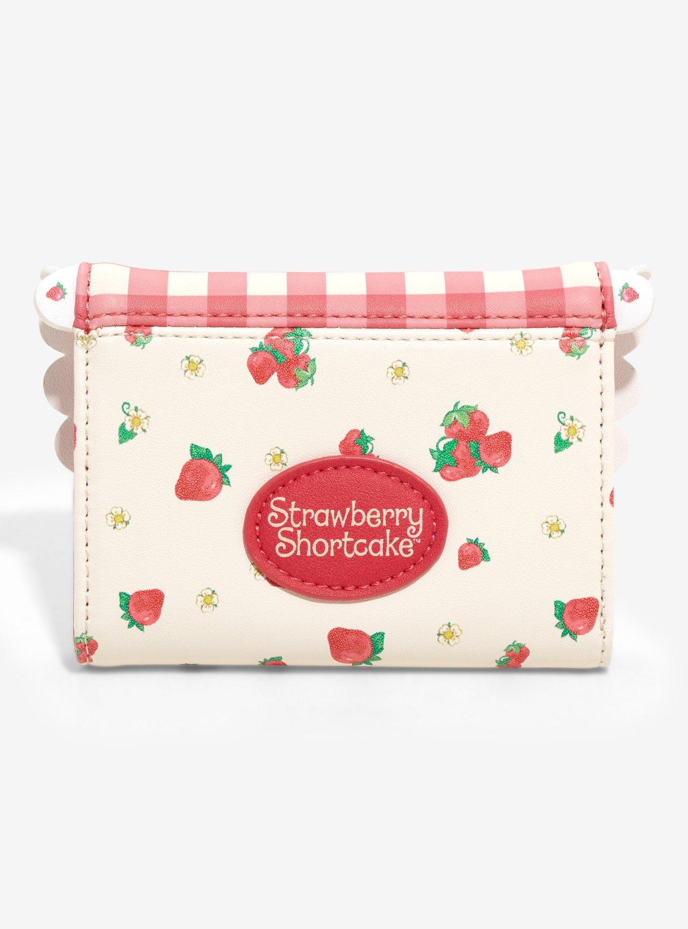 Strawberry Shortcake Gingham Wallet, , alternate