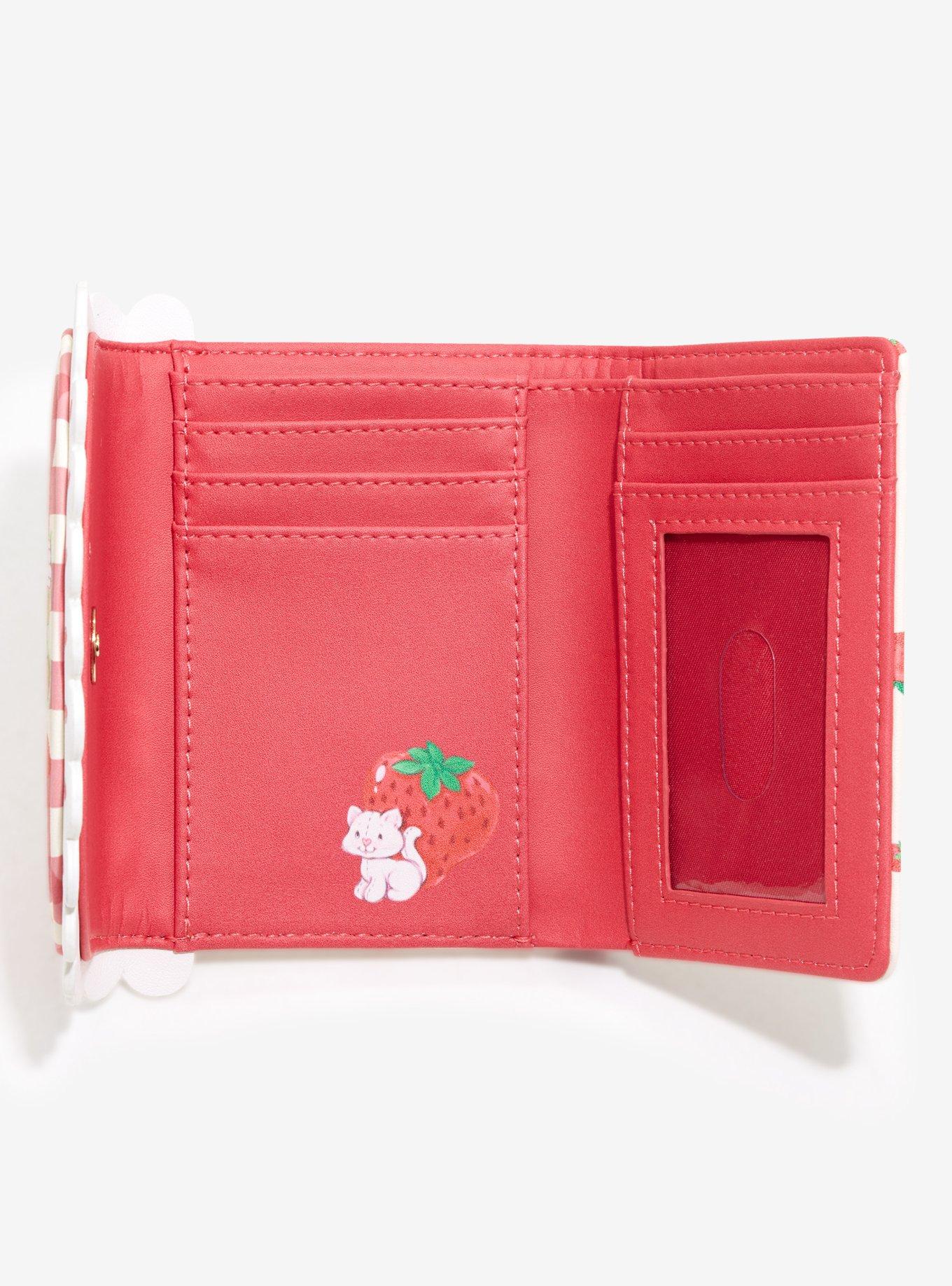 Strawberry Shortcake Gingham Wallet, , alternate
