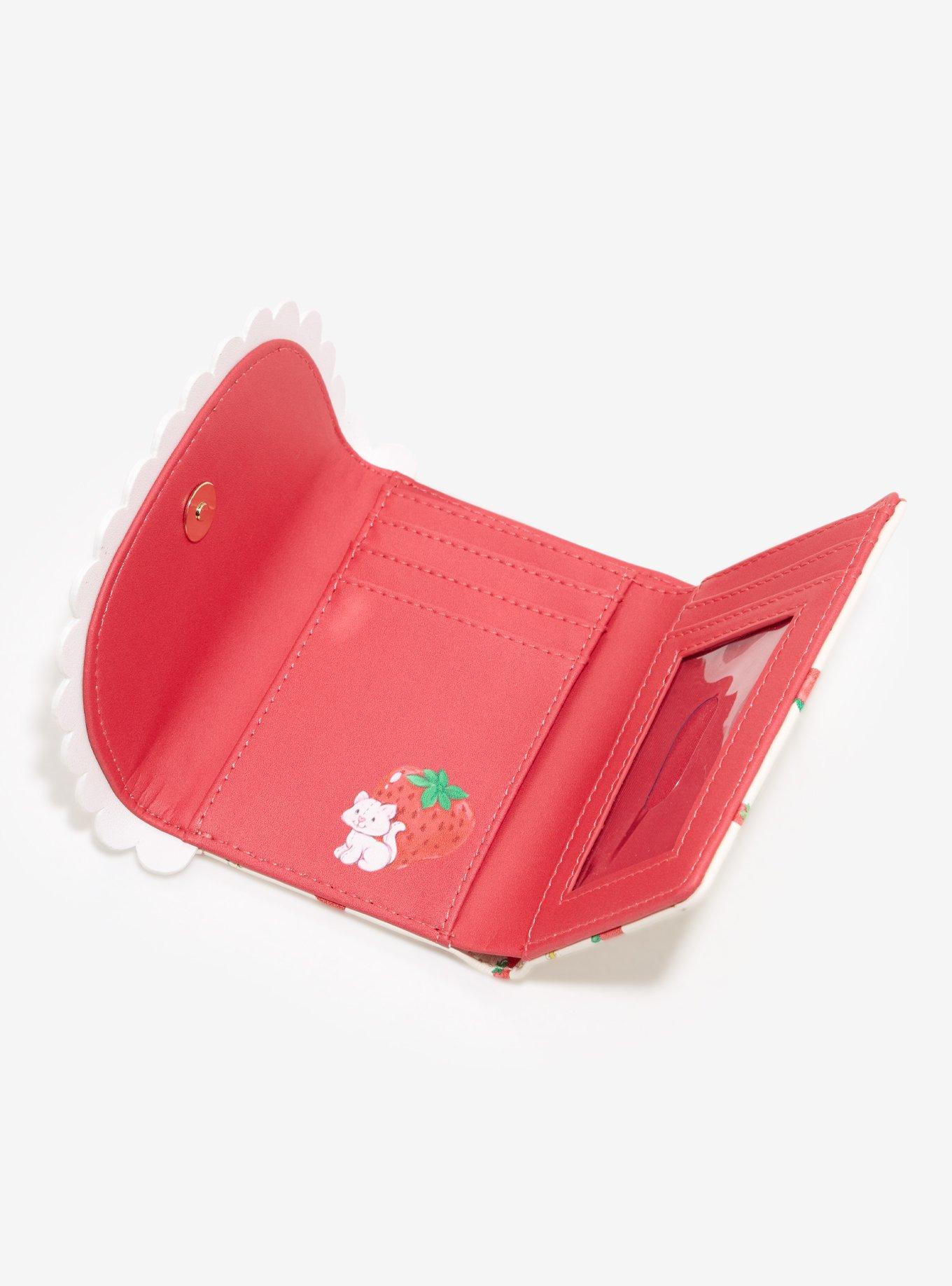 Strawberry Shortcake Gingham Wallet, , alternate