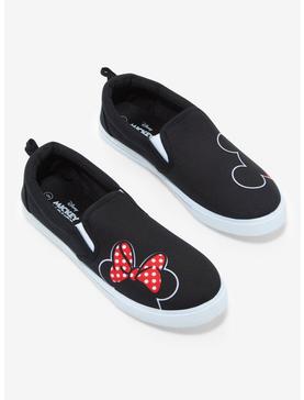 Disney Mickey Mouse & Minnie Mouse Slip-On Sneakers, , hi-res