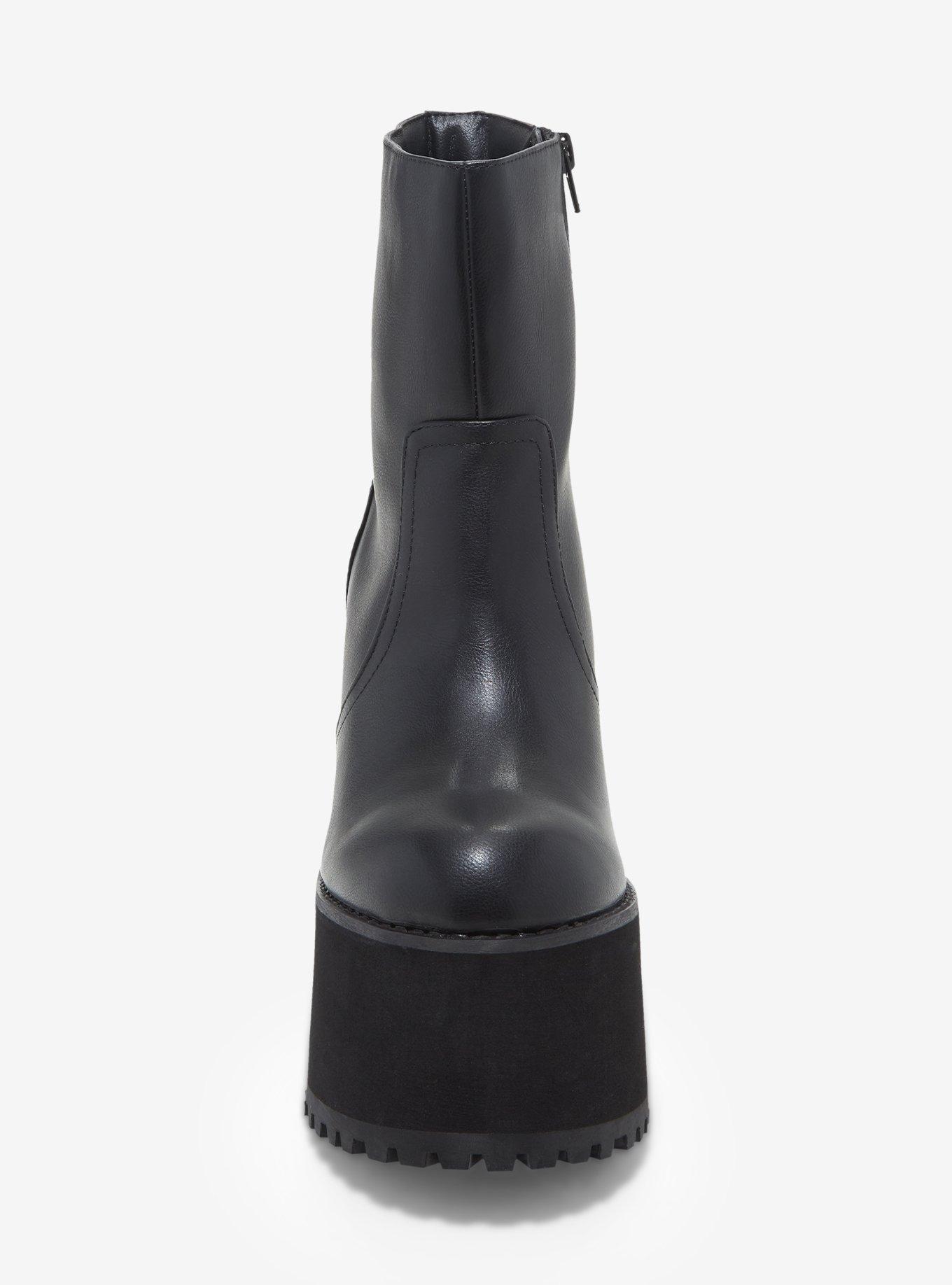 YRU Black Krush Platform Boots, MULTI, alternate