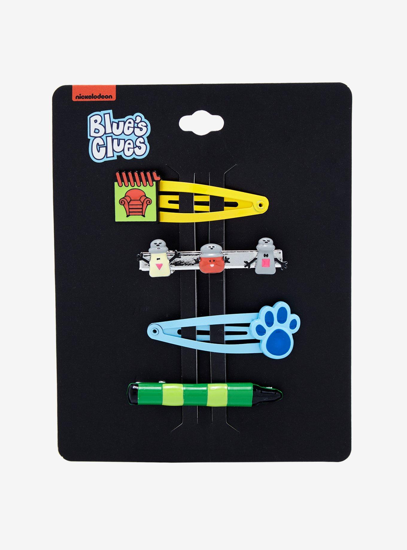 Blue&rsquo;s Clues Icons Hair Clip Set - BoxLunch Exclusive, , alternate