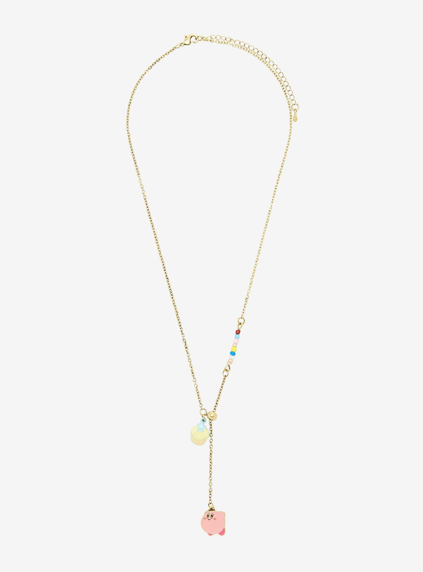 Nintendo Kirby Cupcake Drop Chain Necklace - BoxLunch Exclusive, , alternate