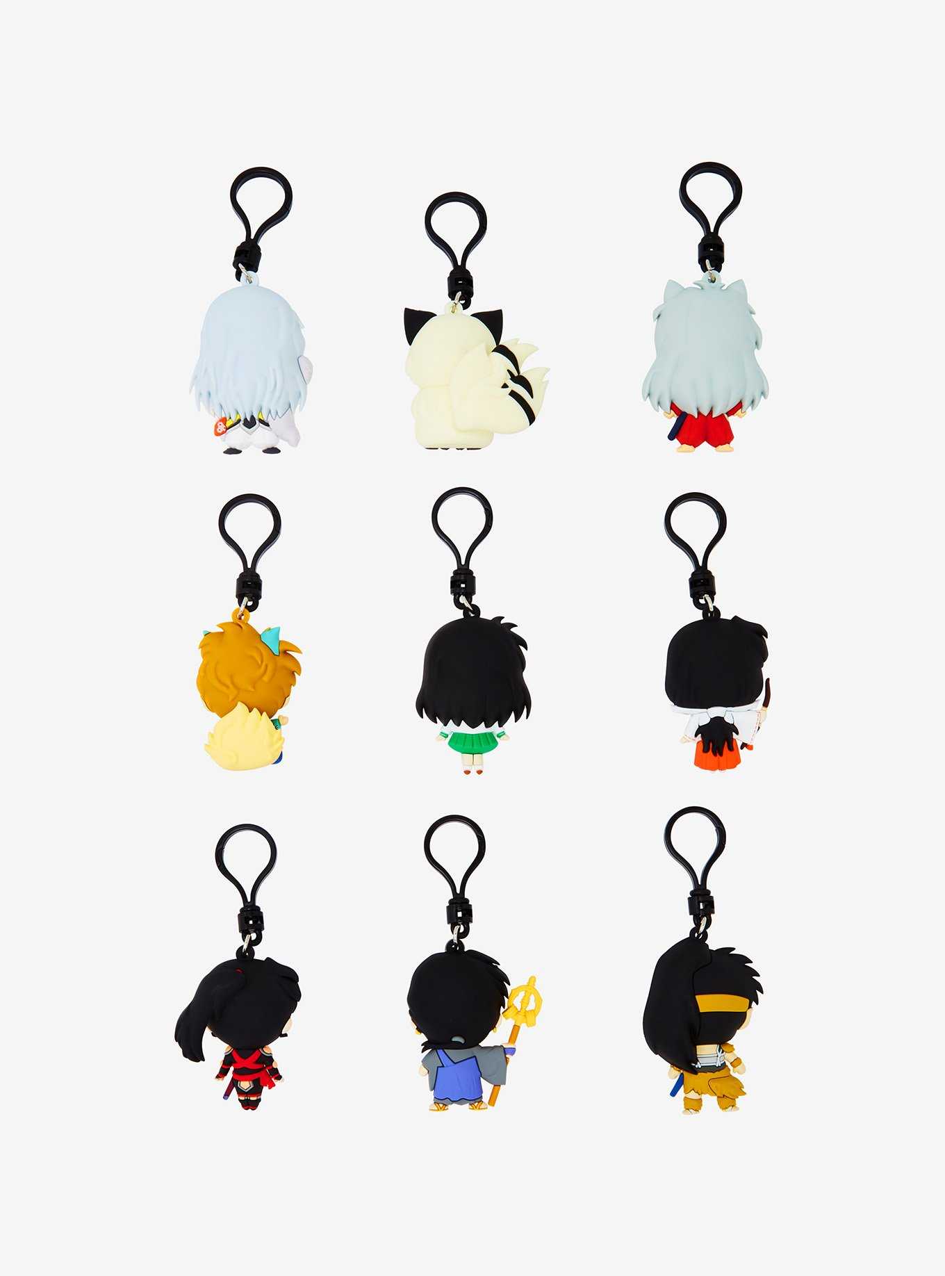 InuYasha Characters Blind Bag Key Chain, , hi-res