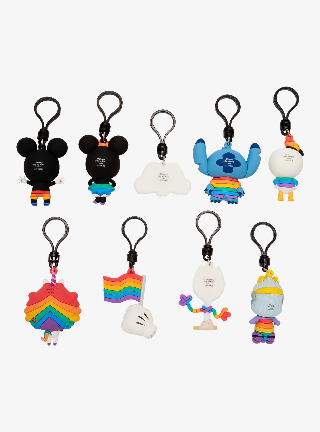 Disney Pride Characters Blind Bag Key Chain, , hi-res