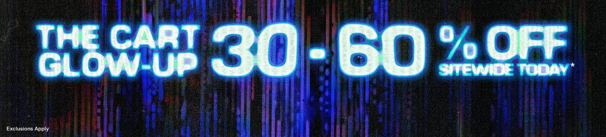 30% Off - 60% Off Sitewide