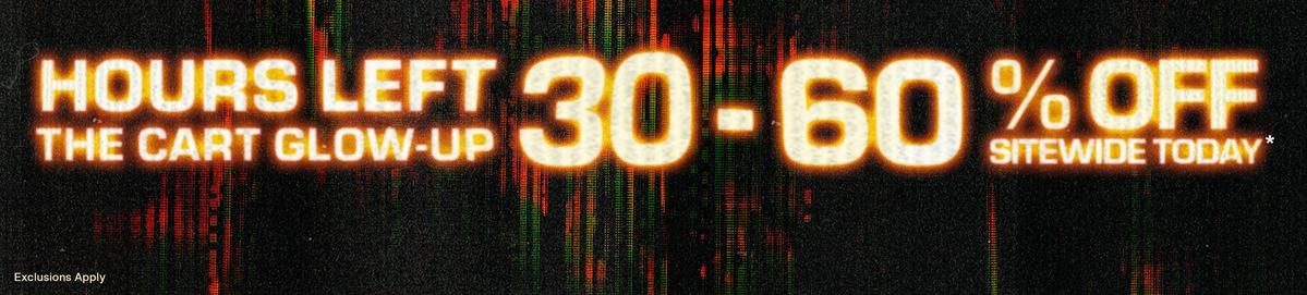 30% Off - 60% Off Sitewide