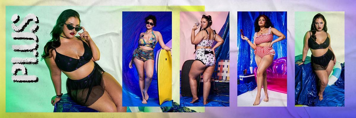 Plus size swimsuits