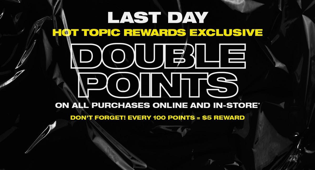 Earn Double Points