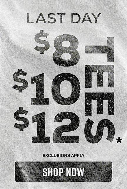 Shop Sale Tees