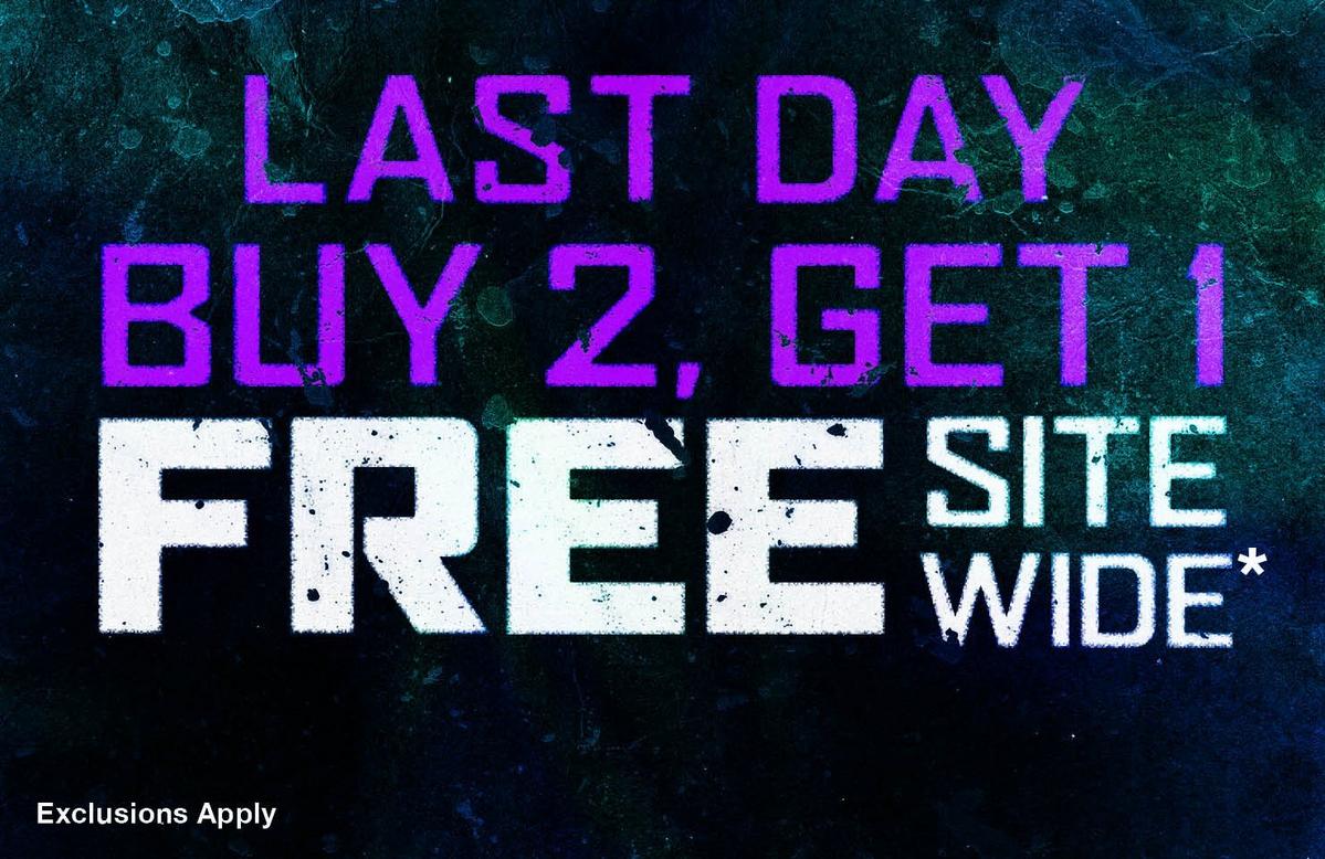B2G1 Free Sitewide