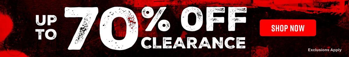 Up To 70% Off Clearance