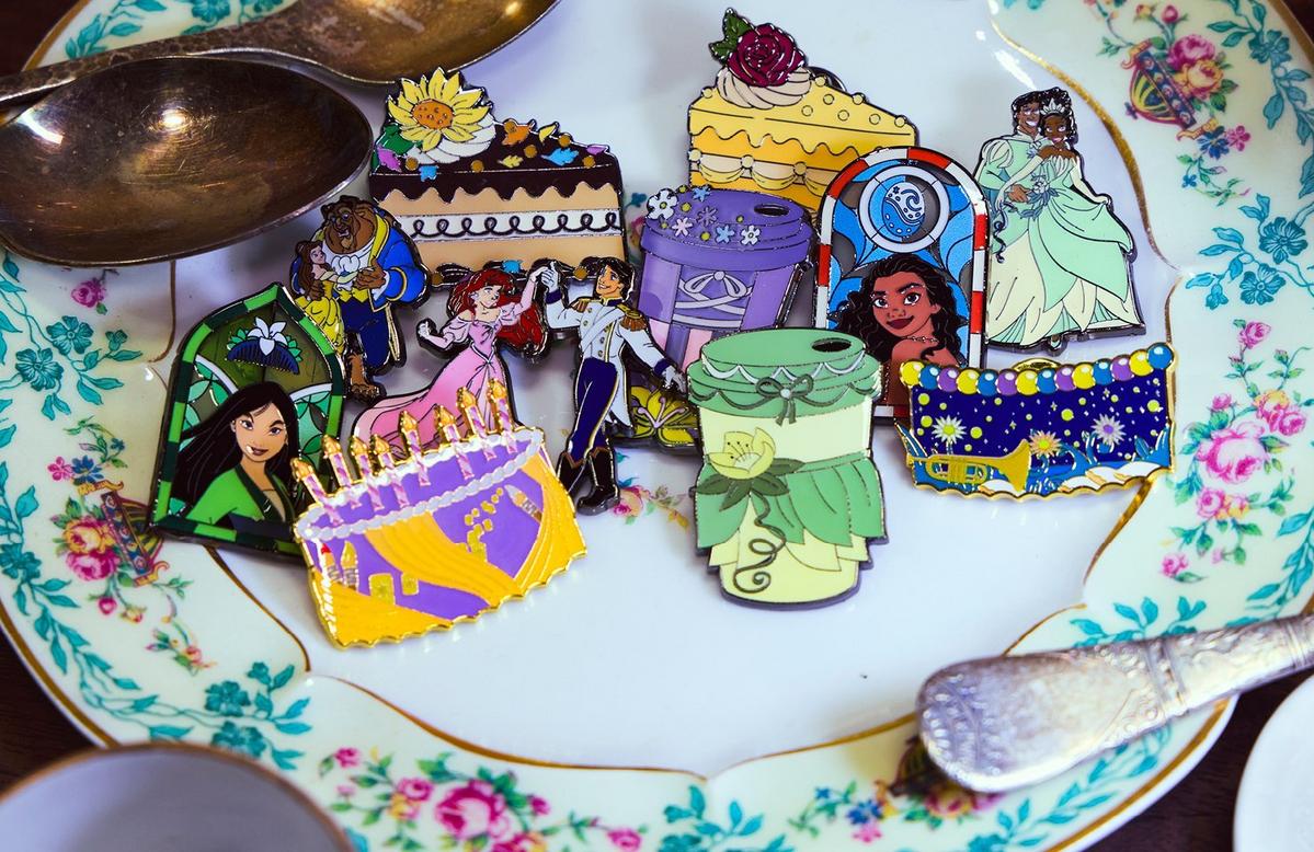 Disney princess pins