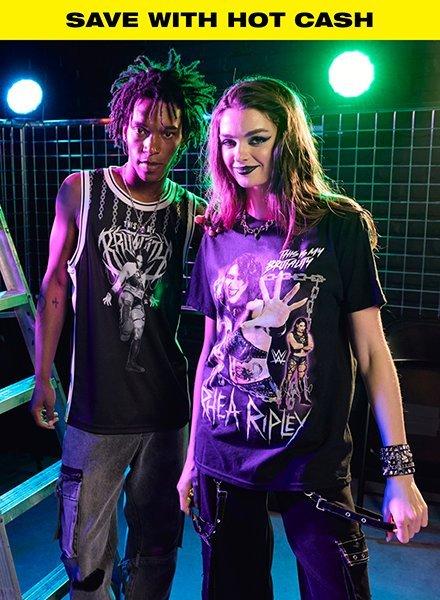 WWE tshirt and tank top