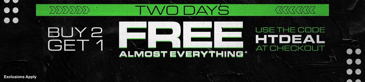 Buy Two, Get One Free Almost Everything