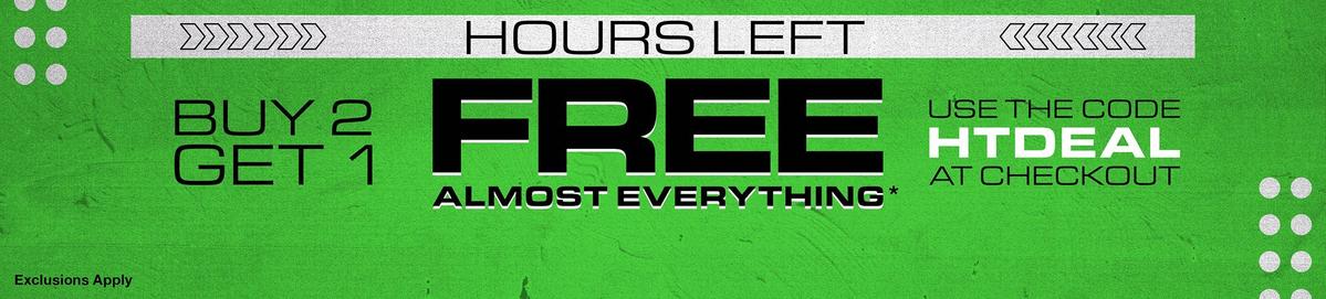 Buy Two, Get One Free Almost Everything