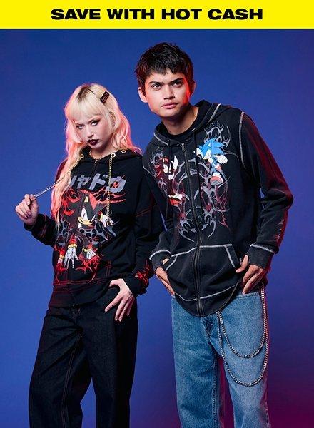 Sonic the Hedgehog tees