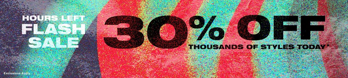 30% Off Thousands Of Styles