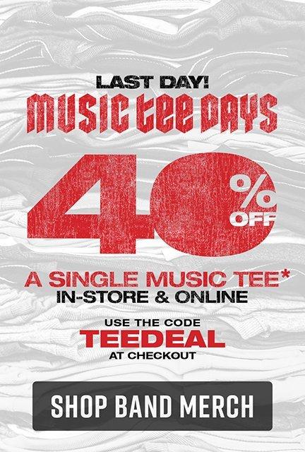 Shop Music Tees