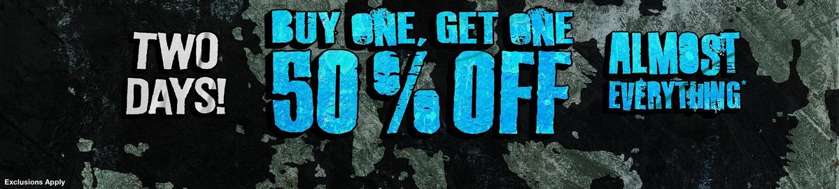 BOGO 50% Off Free Almost Everything