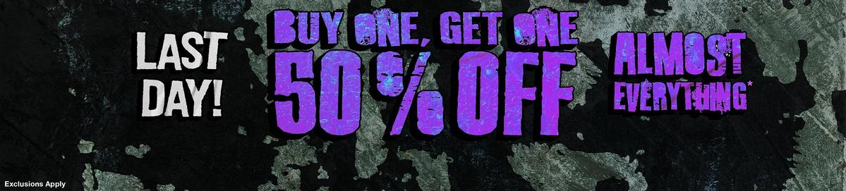 BOGO 50% Off Free Almost Everything