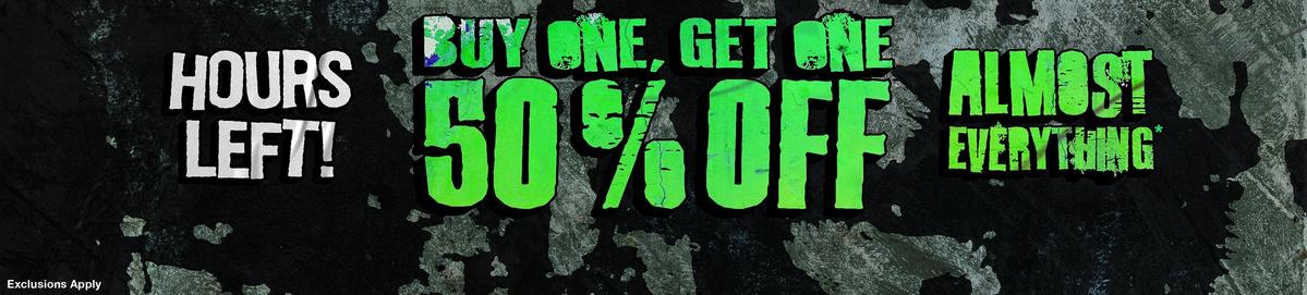 BOGO 50% Off Free Almost Everything