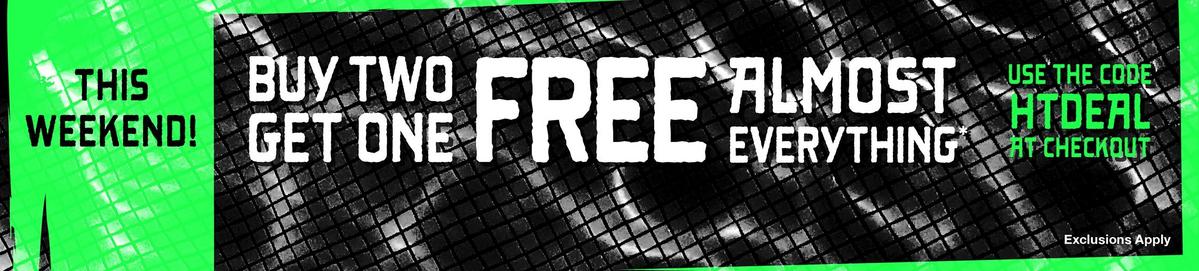 Buy Two, Get One Free Almost Everything