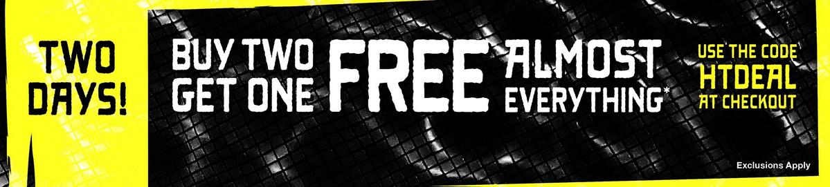 Buy Two, Get One Free Almost Everything