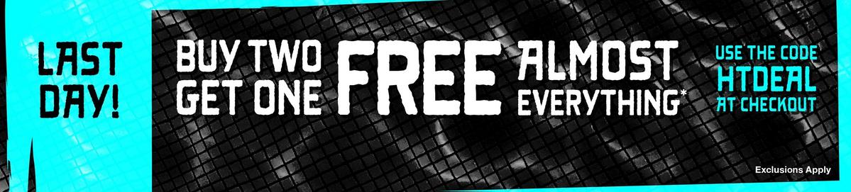 Buy Two, Get One Free Almost Everything