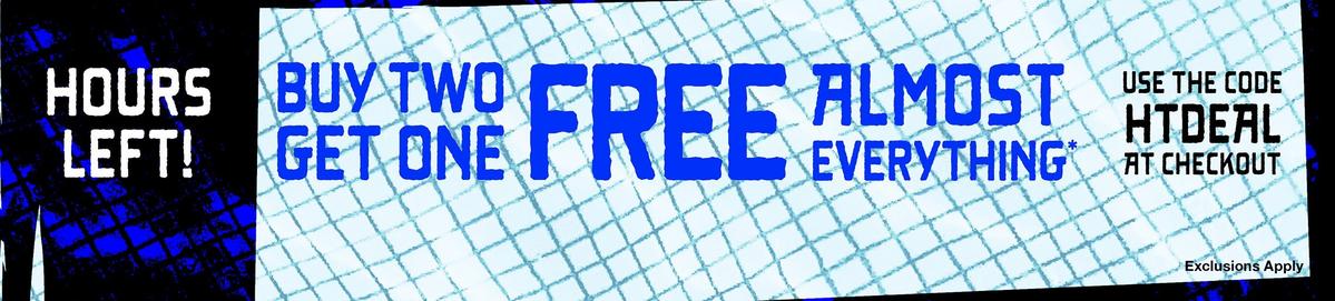 Buy Two, Get One Free Almost Everything