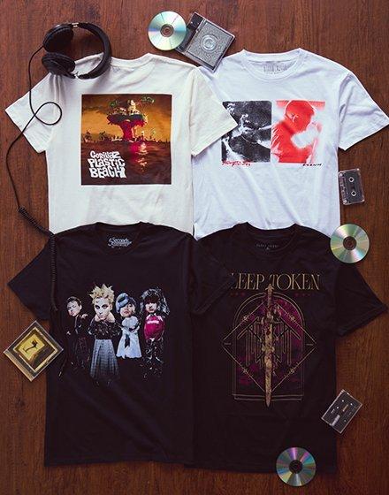 Band Merch tees