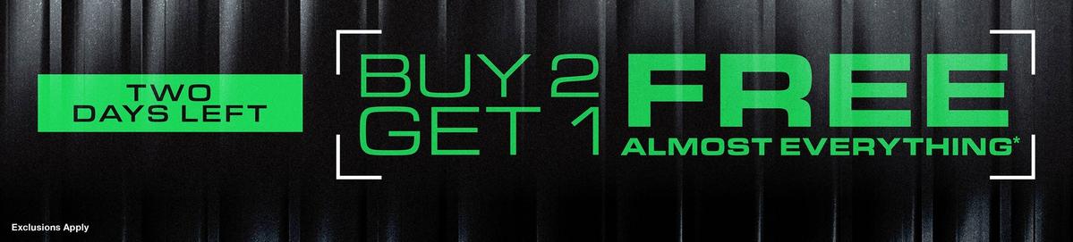 Two Days Left - Buy 2, Get 1 Free Almost Everything