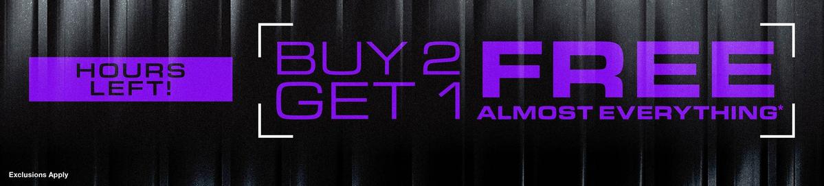 Hours Left - Buy 2, Get 1 Free Almost Everything